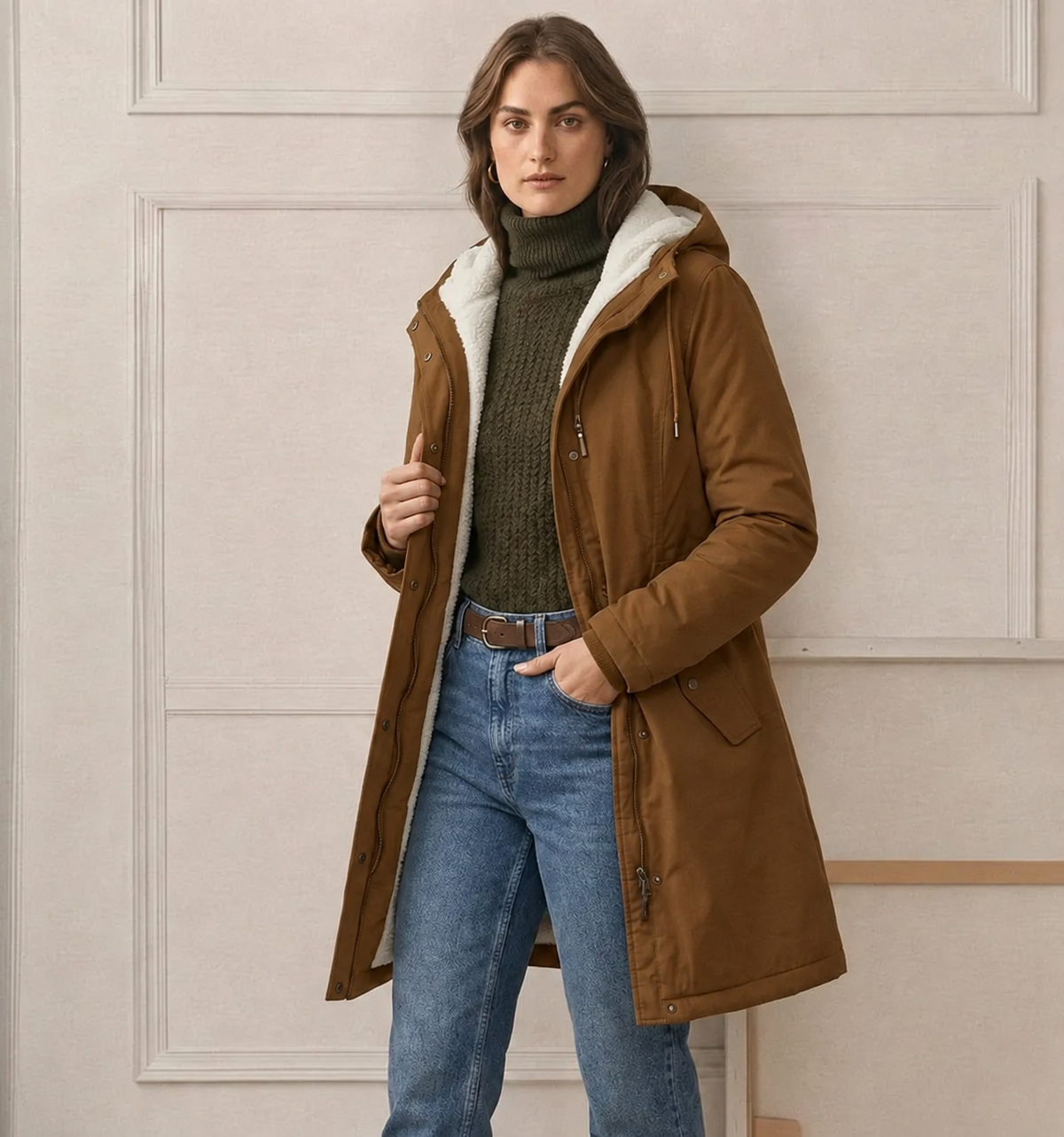 Marjorie | Comfortable and Waterproof Hooded Jacket