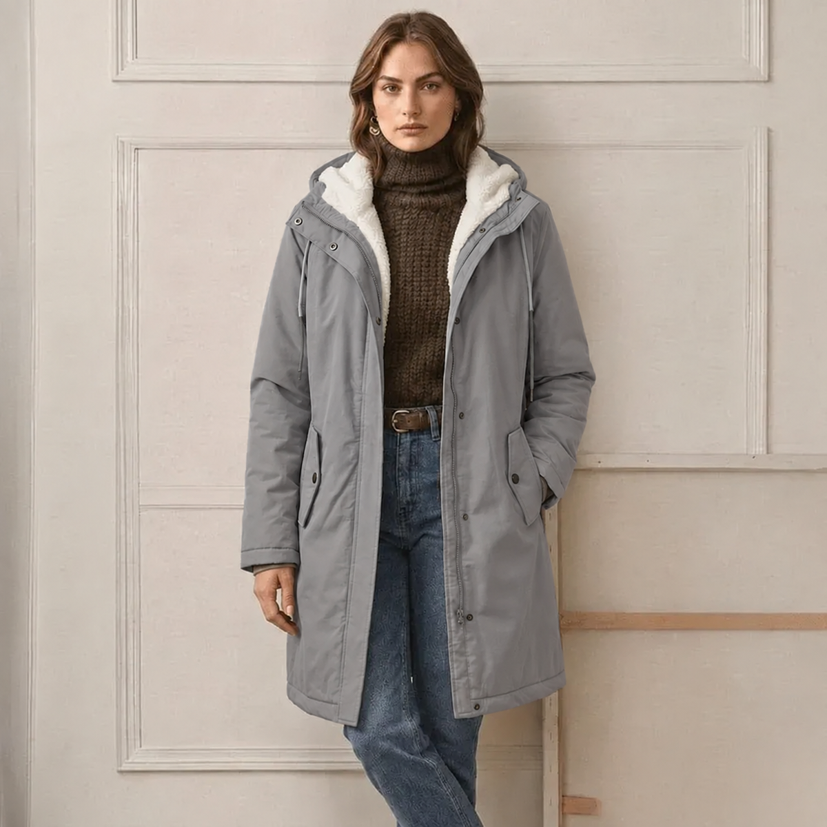 Marjorie | Comfortable and Waterproof Hooded Jacket