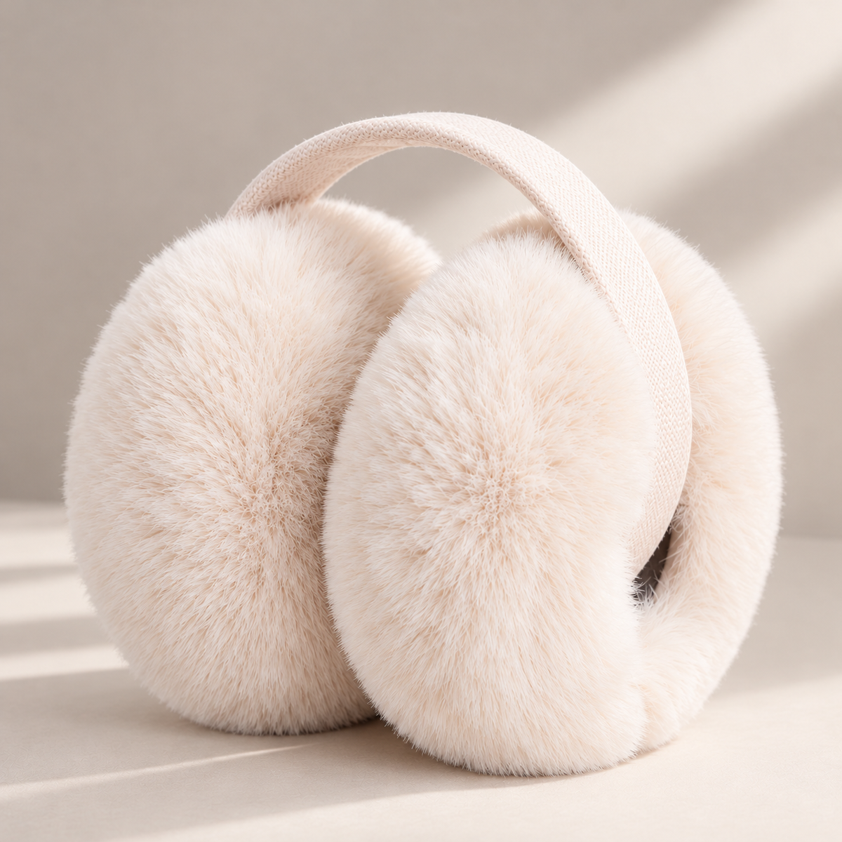 Isadora Écouteurs d'Hiver en Peluche