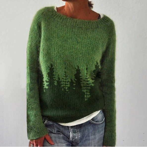 Brooklyn - Pull en tricot scandinave rétro