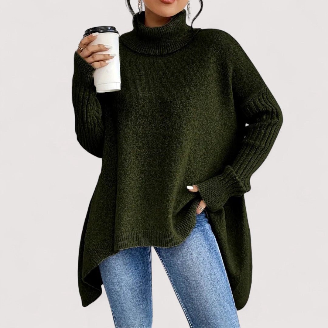 FENELLA | LONG TURTLENECK SWEATER