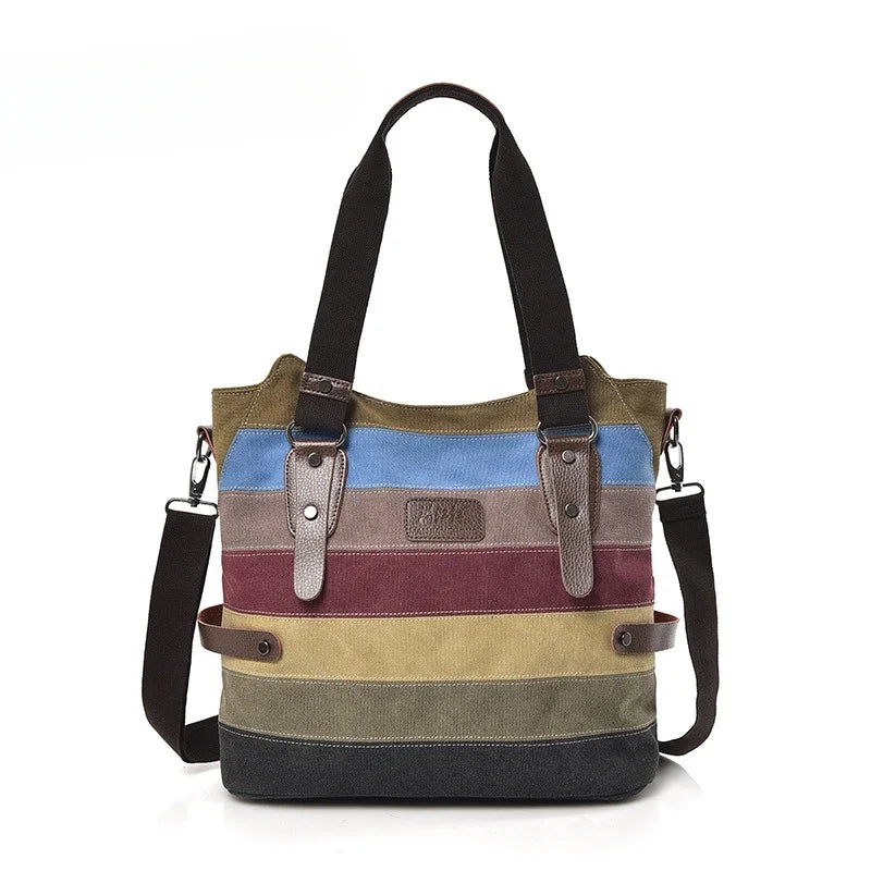 Colored Leather Women's Bag