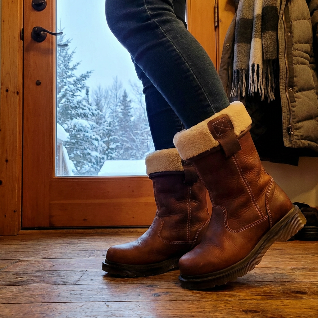 Valerie | Bottes d'Hiver Douillettes avec Doublure en Fourrure