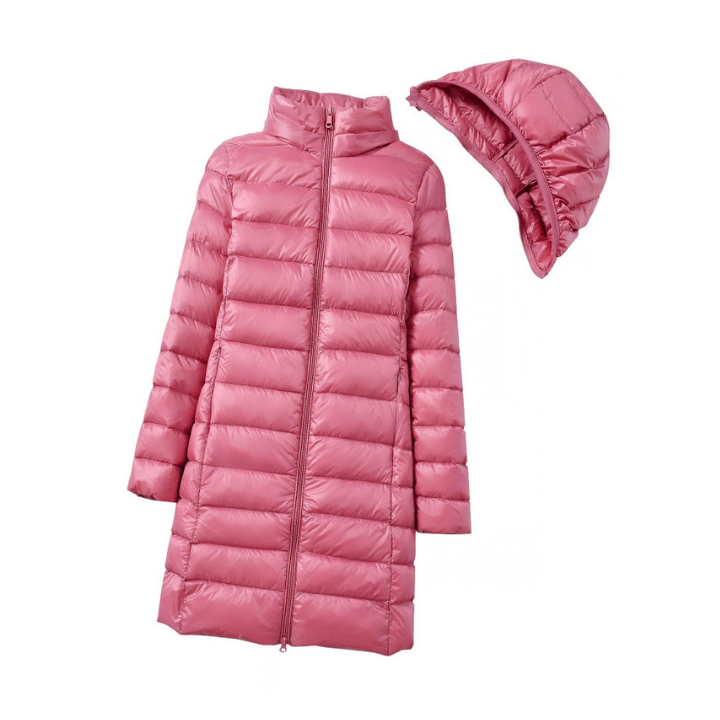 Feathra | Manteau léger à capuchon amovible