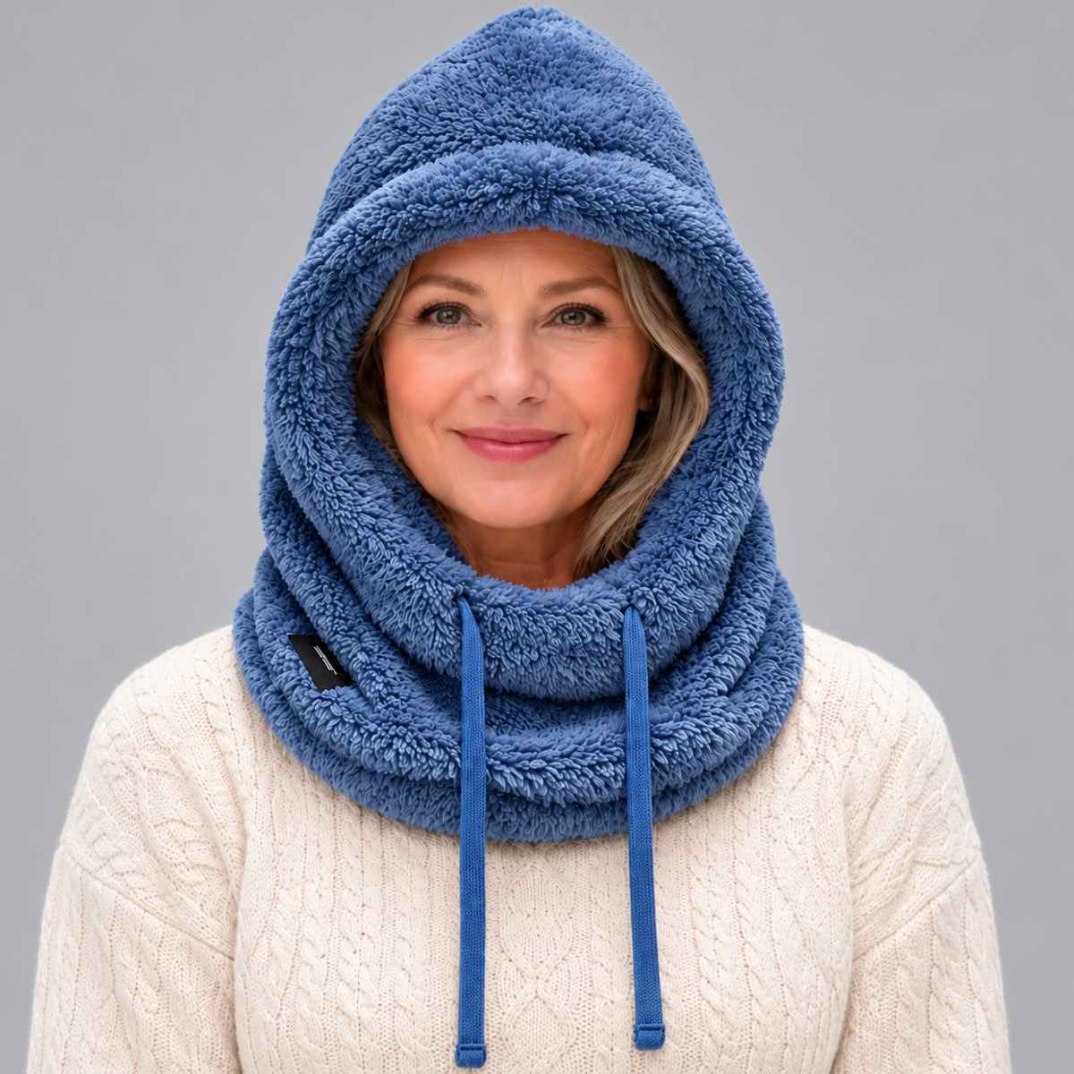 Charlotte | Capuche en polaire avec cordon réglable