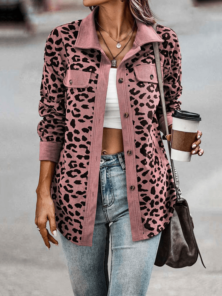 CYNARA | LEOPARD PRINT JACKET