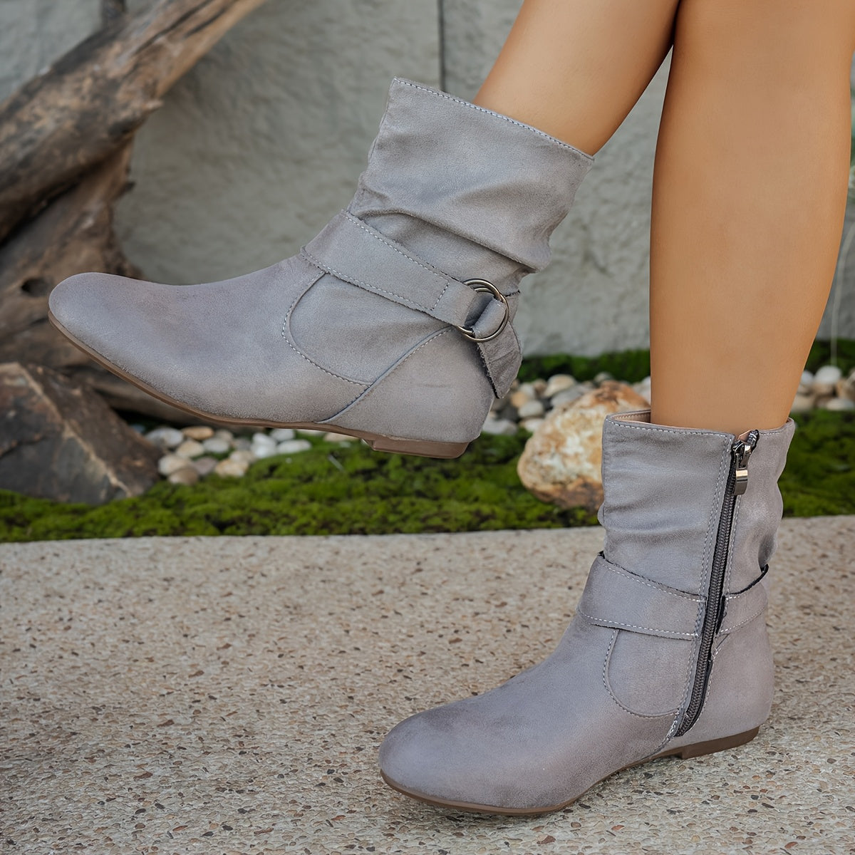 Mavis | Bottines de confort avec détail de boucle