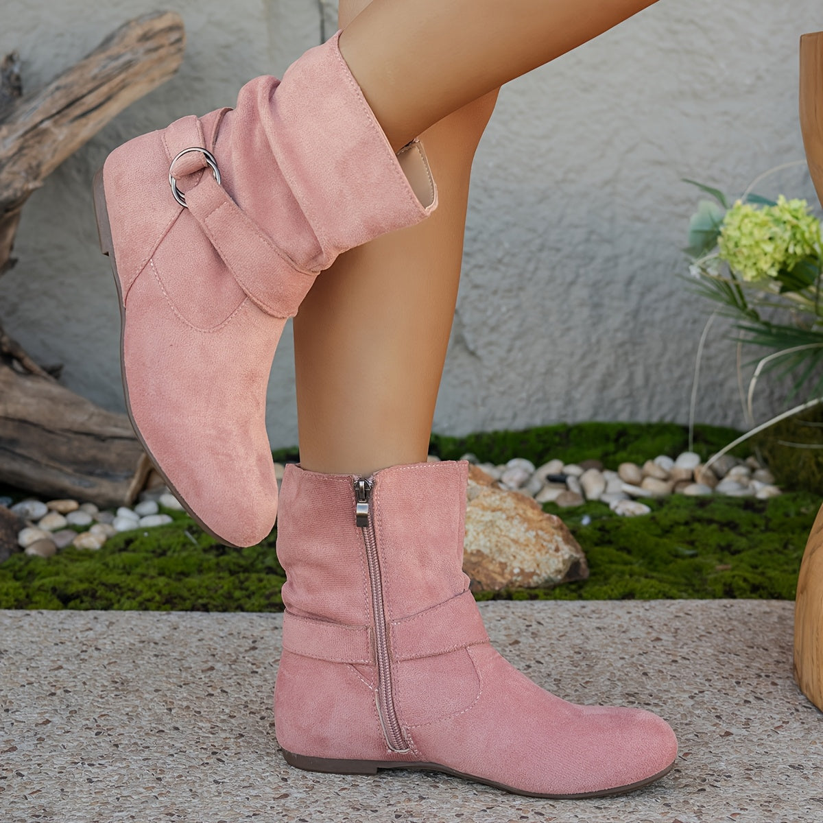 Mavis | Bottines de confort avec détail de boucle