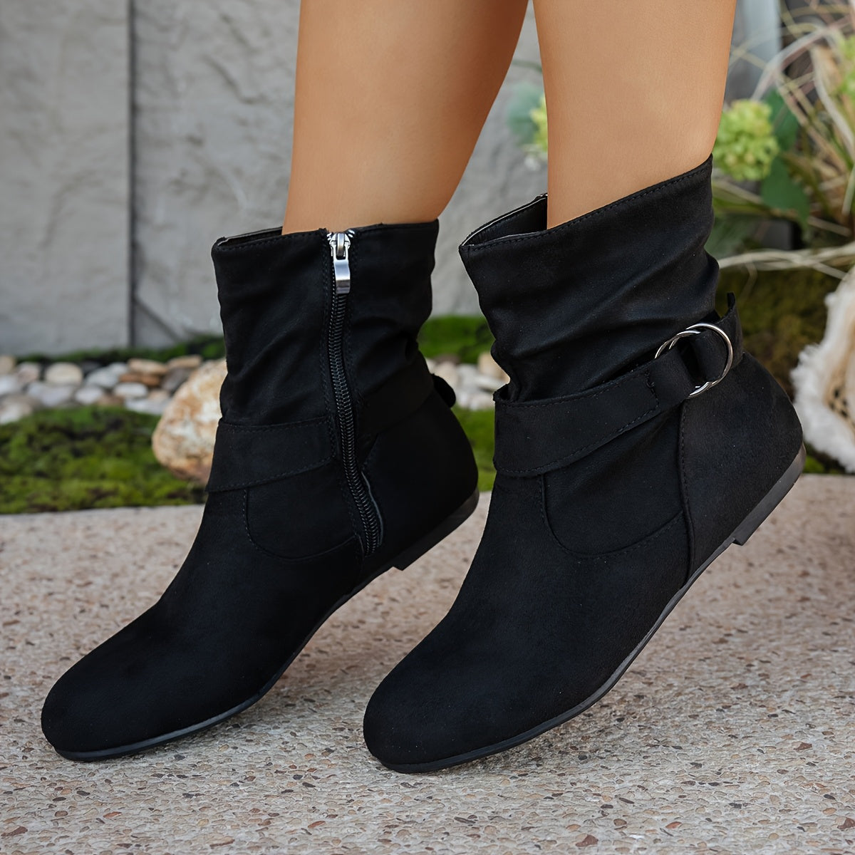 Mavis | Bottines de confort avec détail de boucle