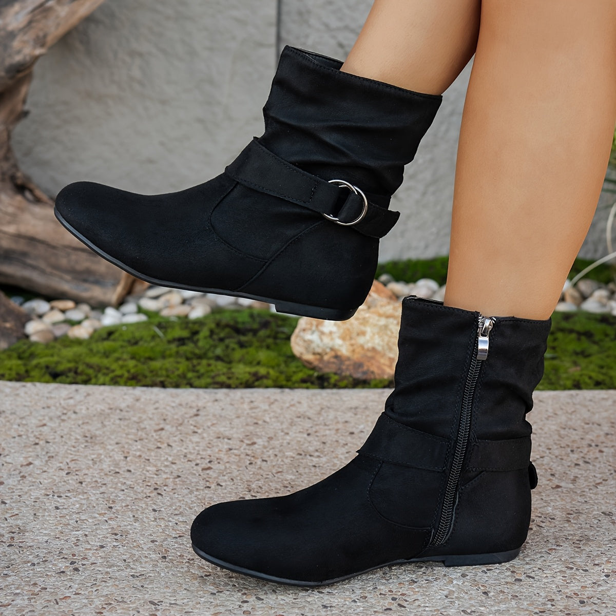 Mavis | Bottines de confort avec détail de boucle
