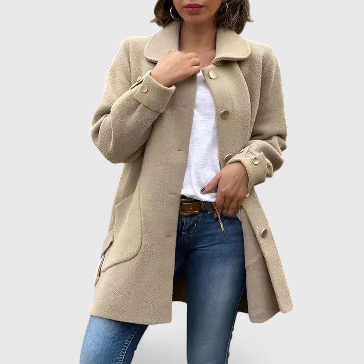 Athy | Manteau Sophistiqué Intemporel