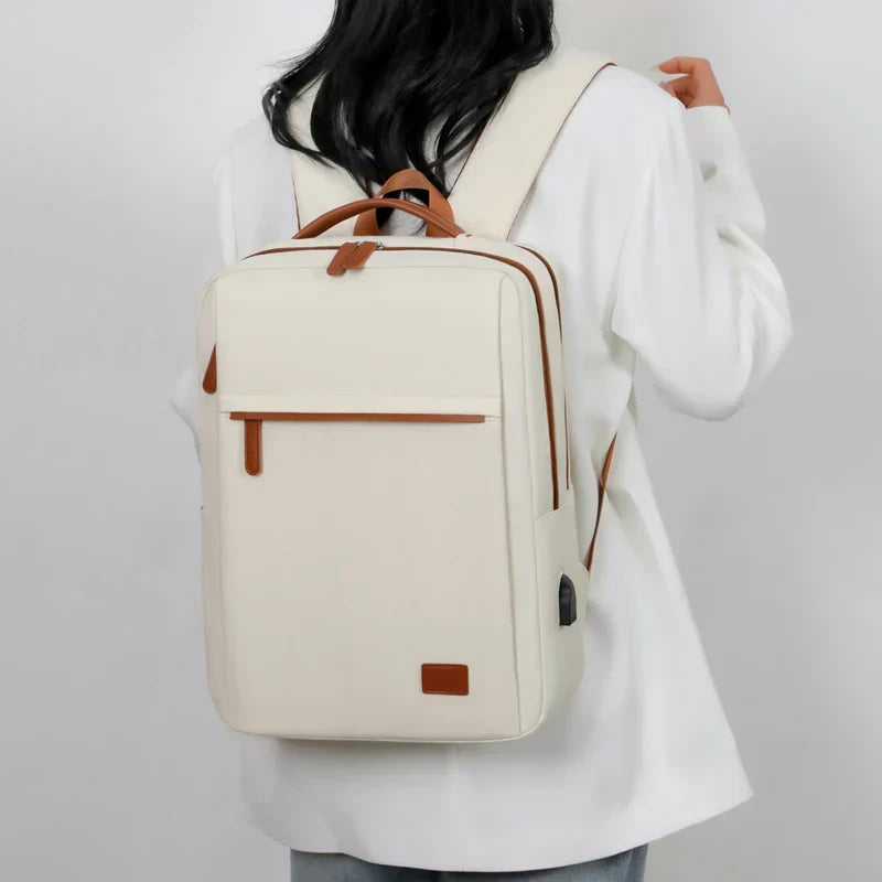 Fashionable Waterproof Unisex Oxford Backpack | Large Capacity