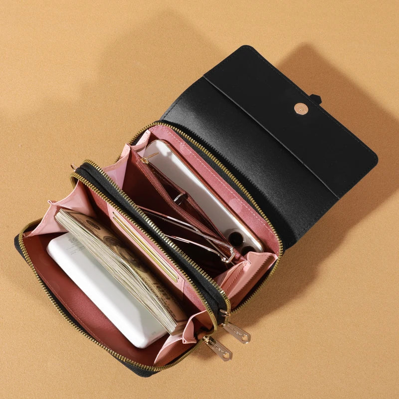 Elegant Crossbody Bag for Women | Trendy Phone and Card Holder