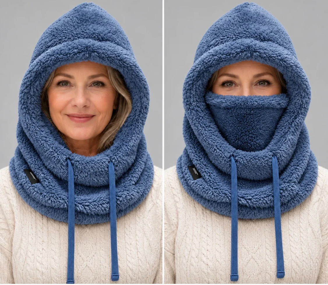 Charlotte | Capuche en polaire avec cordon réglable