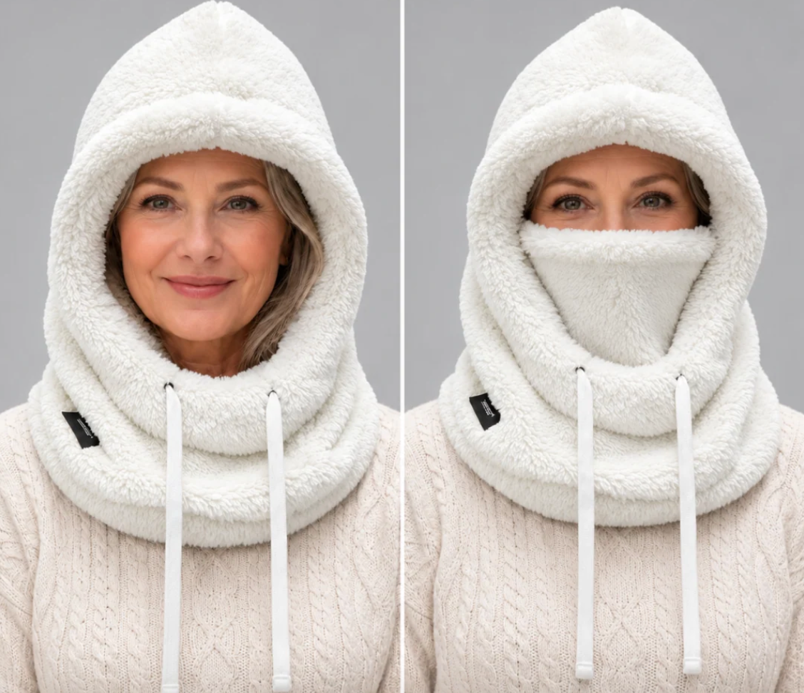 Charlotte | Capuche en polaire avec cordon réglable