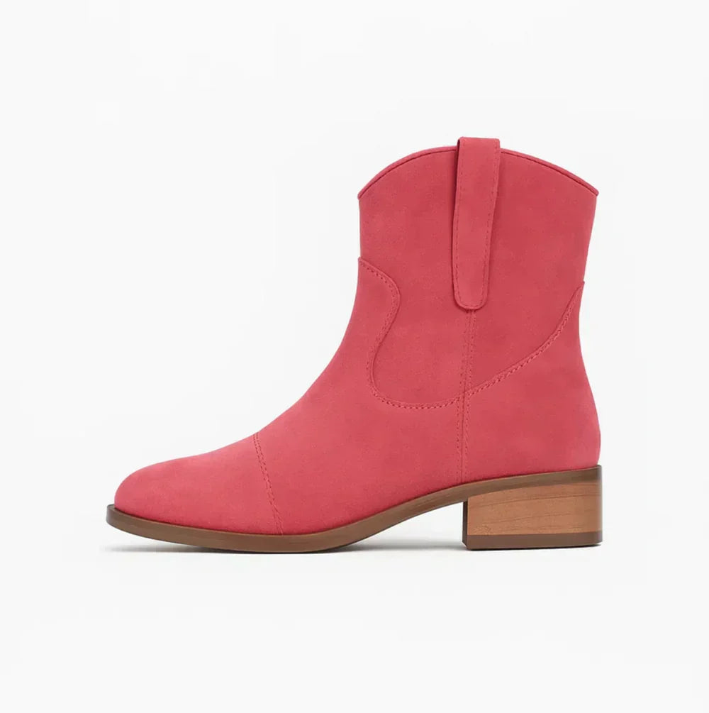 SUEDELLEA™ | WESTERN SUEDE BOOTS