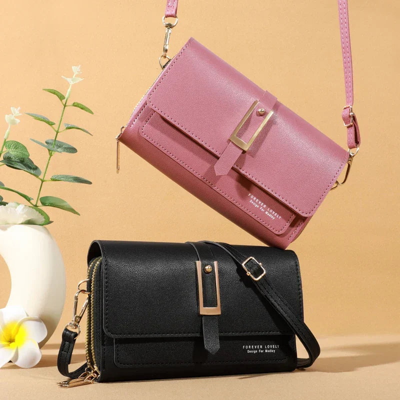 Elegant Crossbody Bag for Women | Trendy Phone and Card Holder