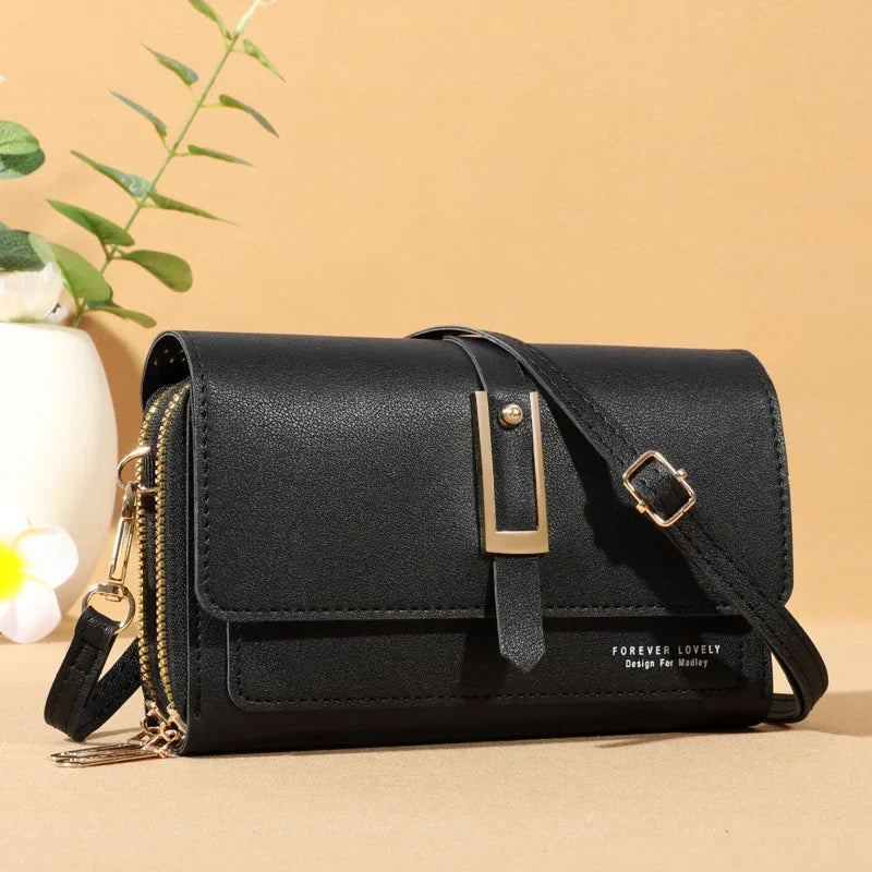 Elegant Crossbody Bag for Women | Trendy Phone and Card Holder