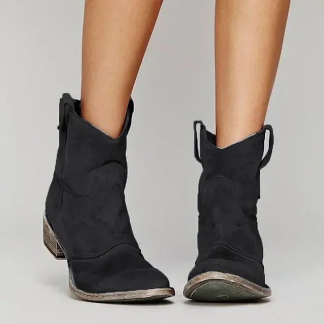 Trudy - Vintage Ankle Boots