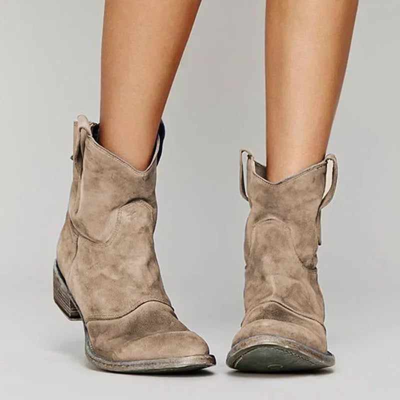 Trudy - Vintage Ankle Boots