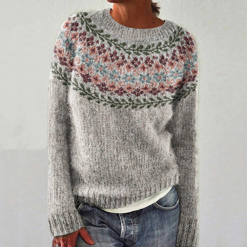 Genesis - Pull tricoté scandinave rétro