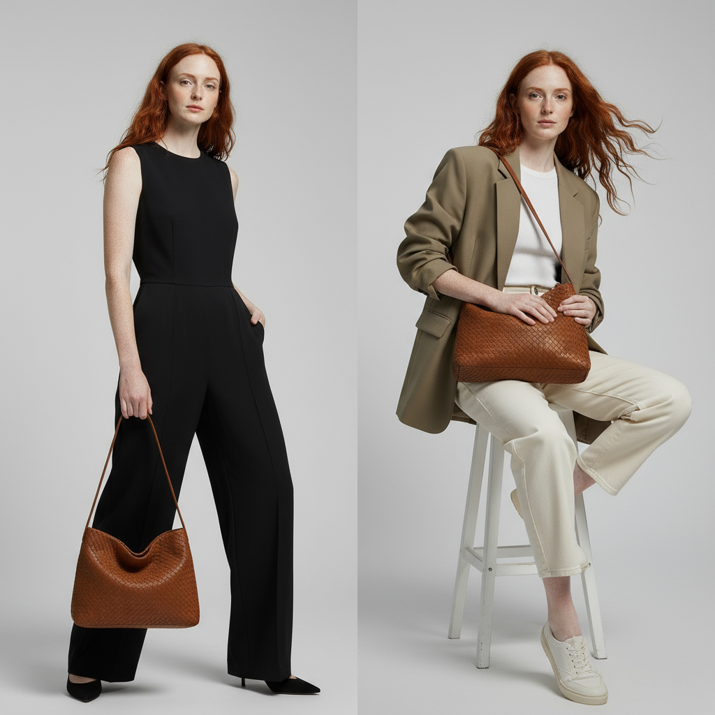 Hannah | Sac Hobo Tressé