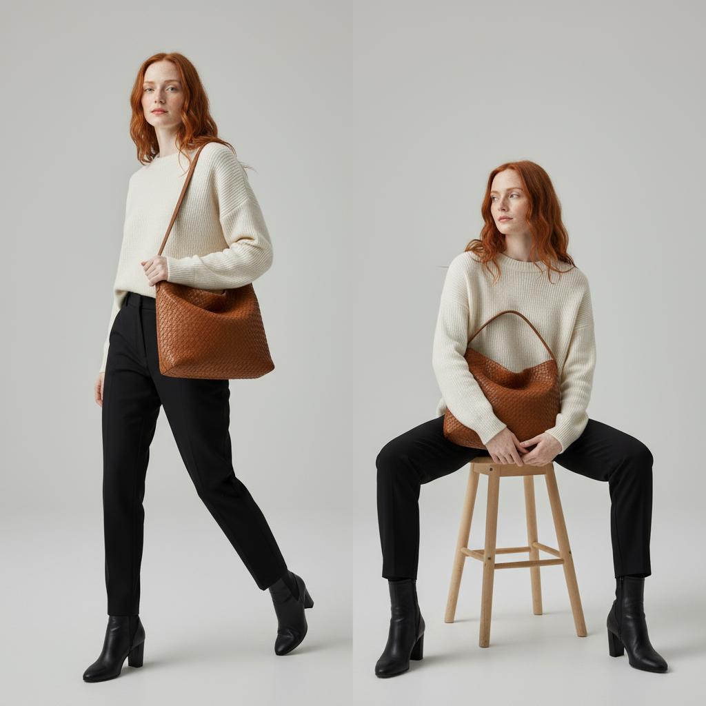Hannah | Sac Hobo Tressé