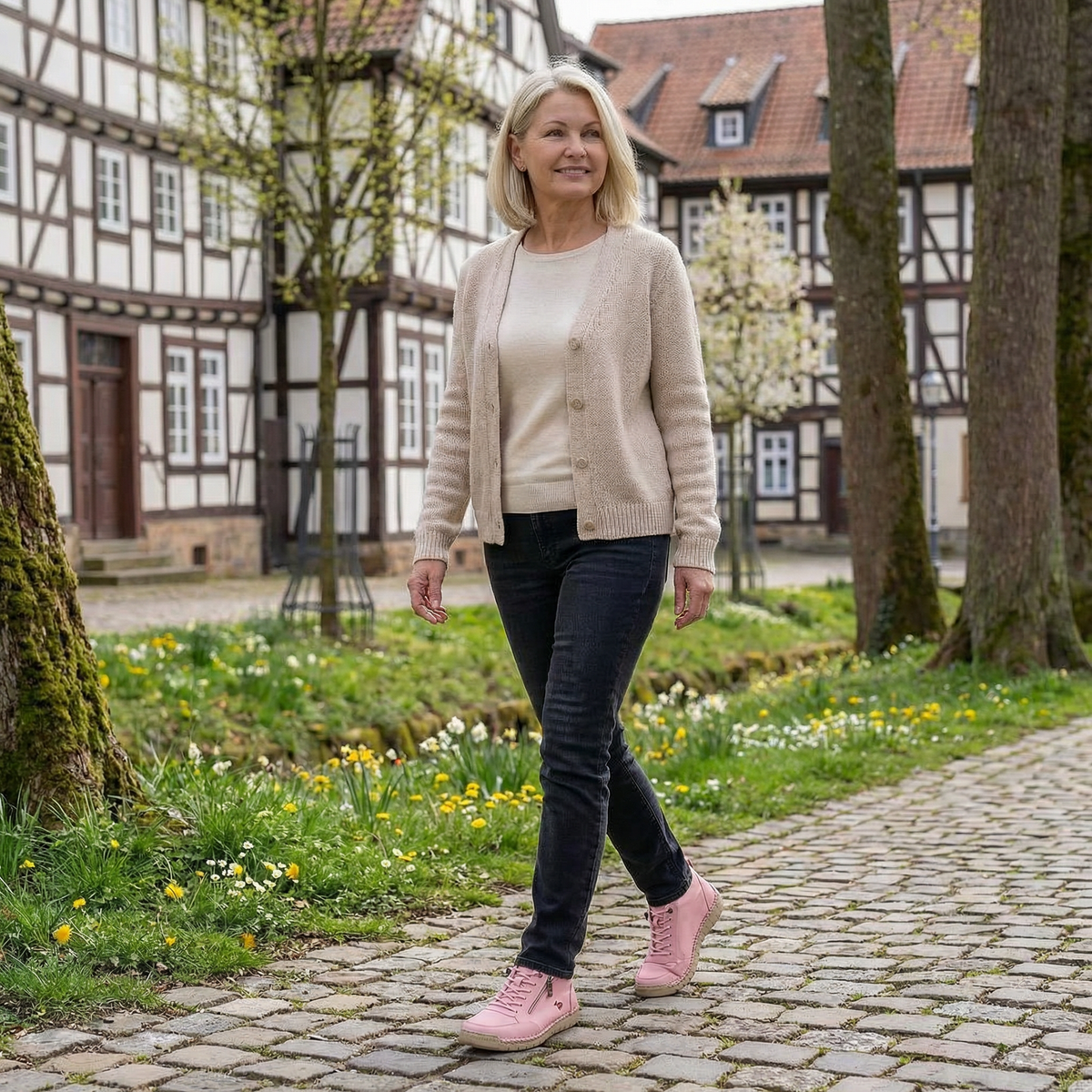 Mila — Comfortable & Supportive Sneakers with Zip