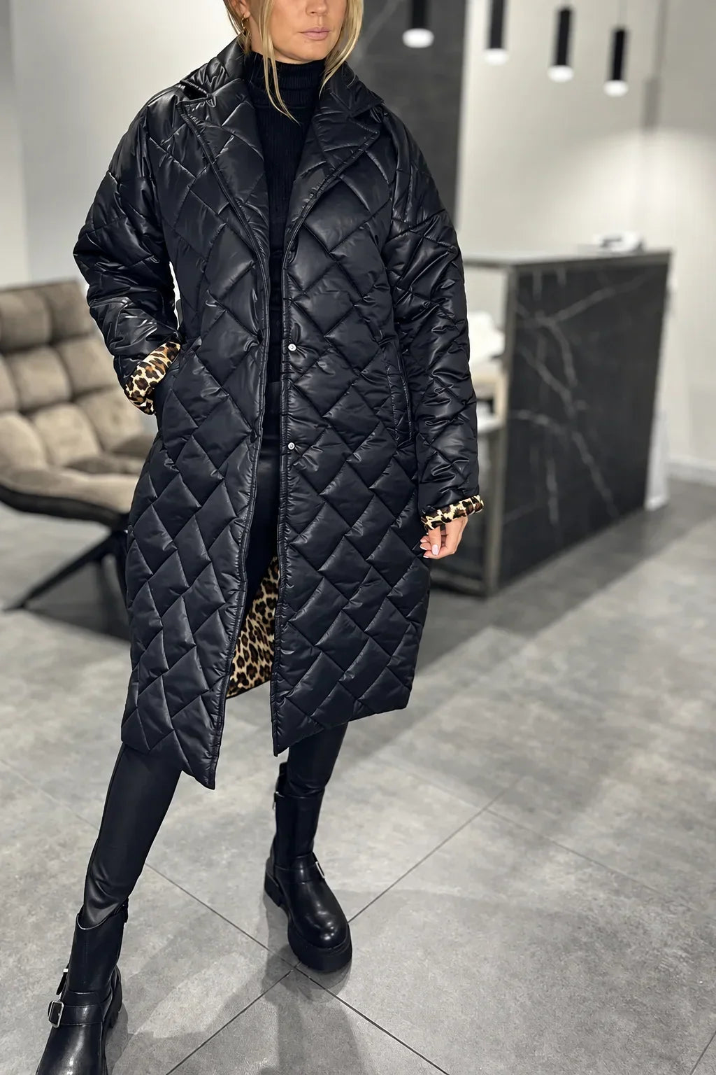 Andrée™ | Manteau Matelassé Chaleur & Allure