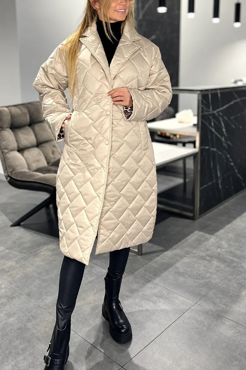 Andrée™ | Manteau Matelassé Chaleur & Allure