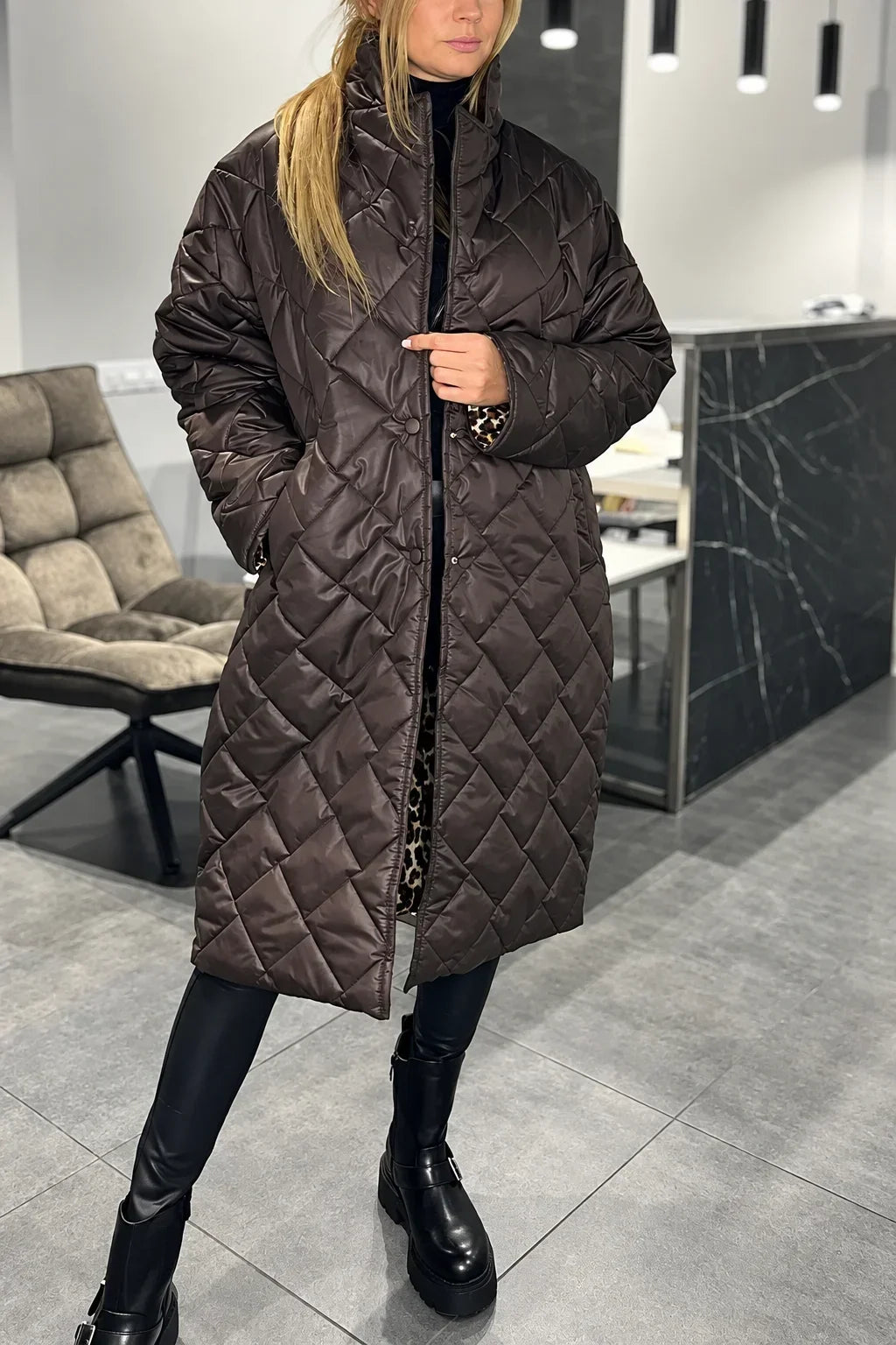 Andrée™ | Manteau Matelassé Chaleur & Allure
