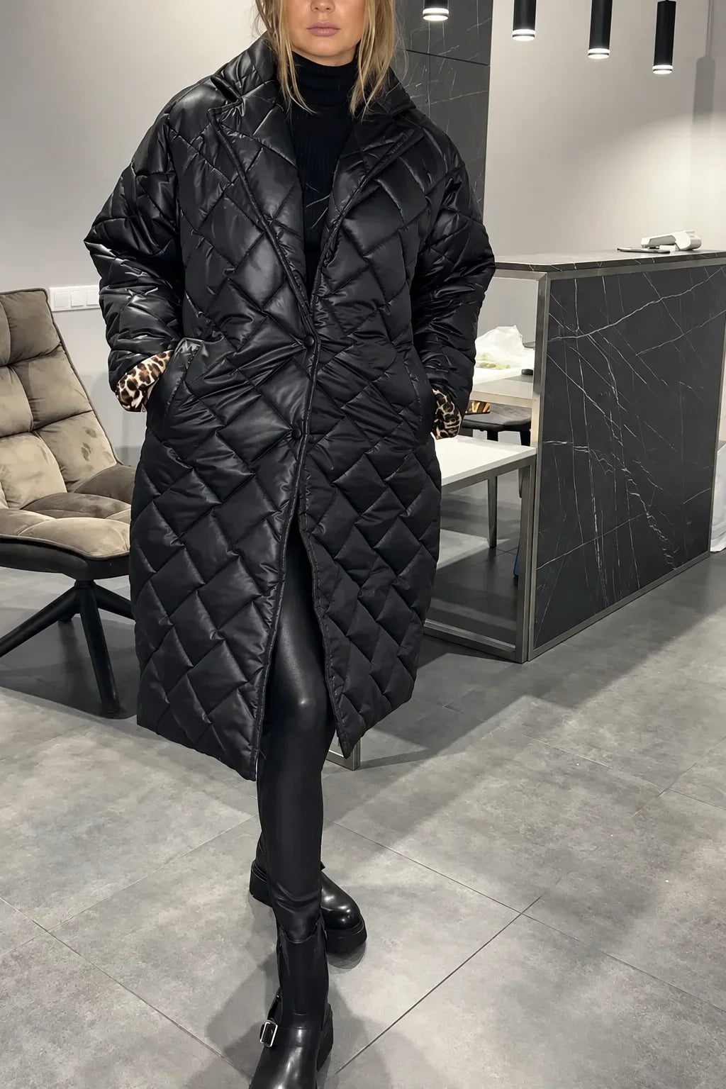 Andrée™ | Manteau Matelassé Chaleur & Allure