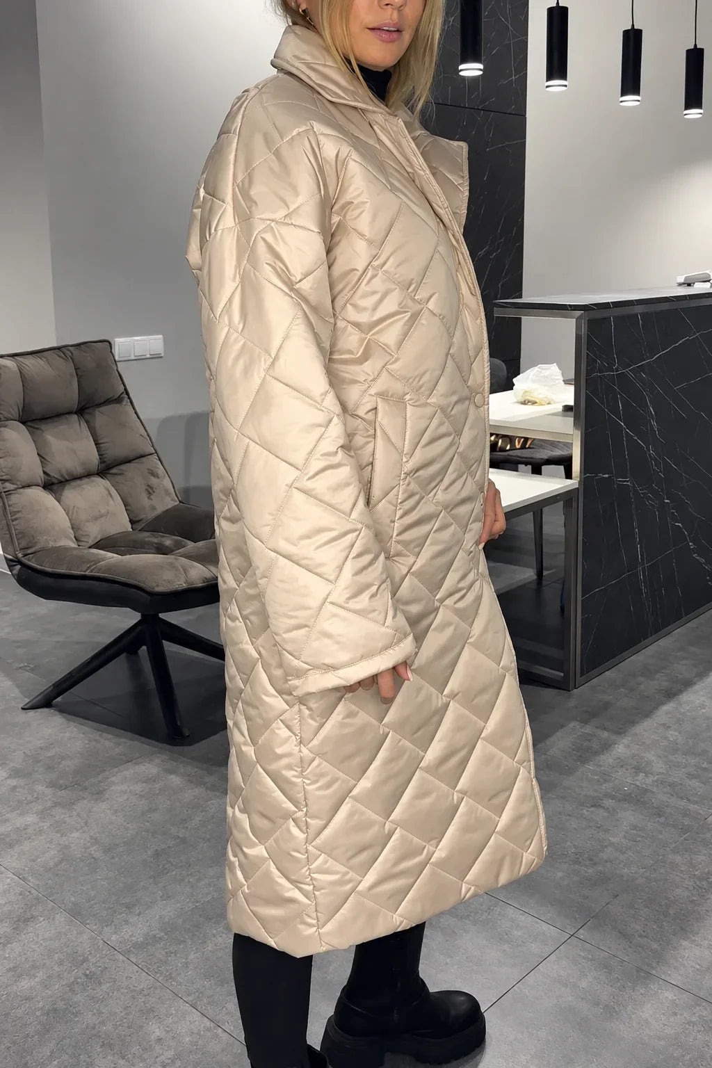 Andrée™ | Manteau Matelassé Chaleur & Allure