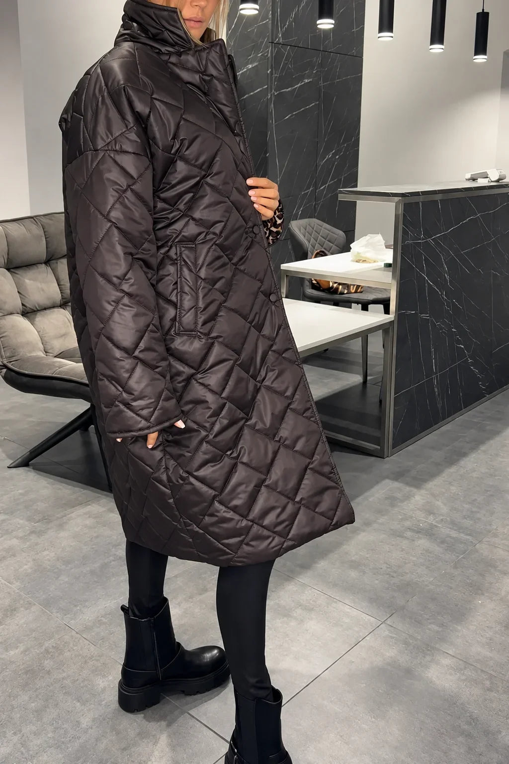 Andrée™ | Manteau Matelassé Chaleur & Allure