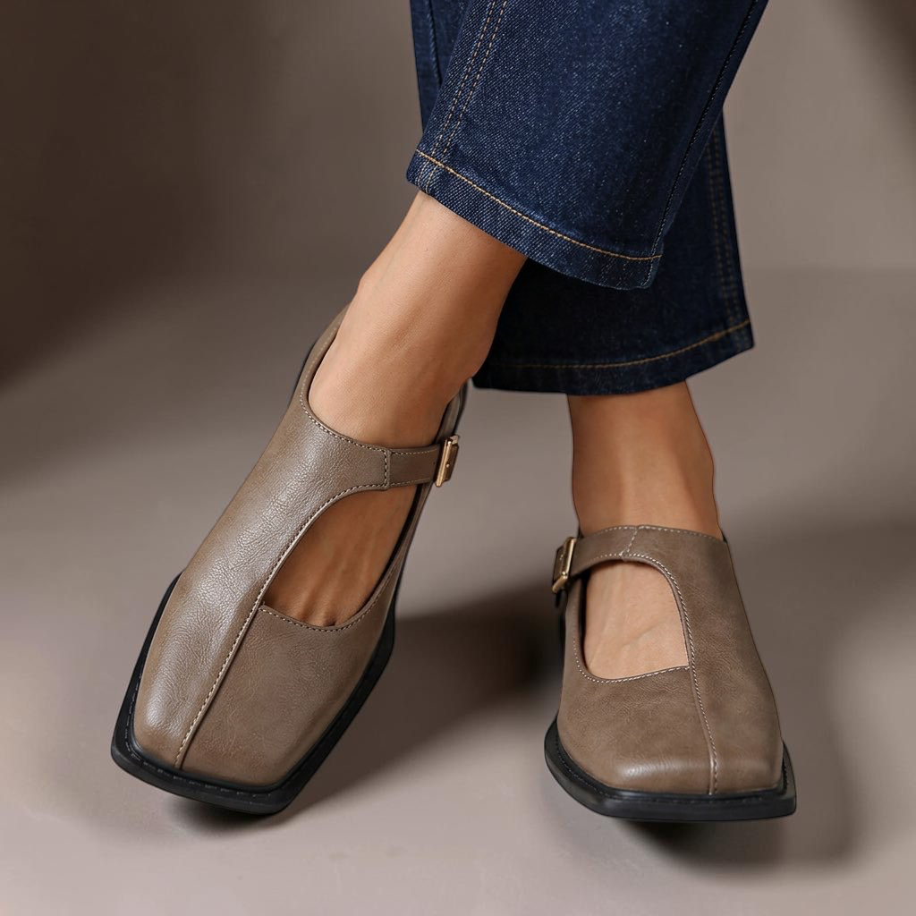 Eva | Ballerines confortables en cuir