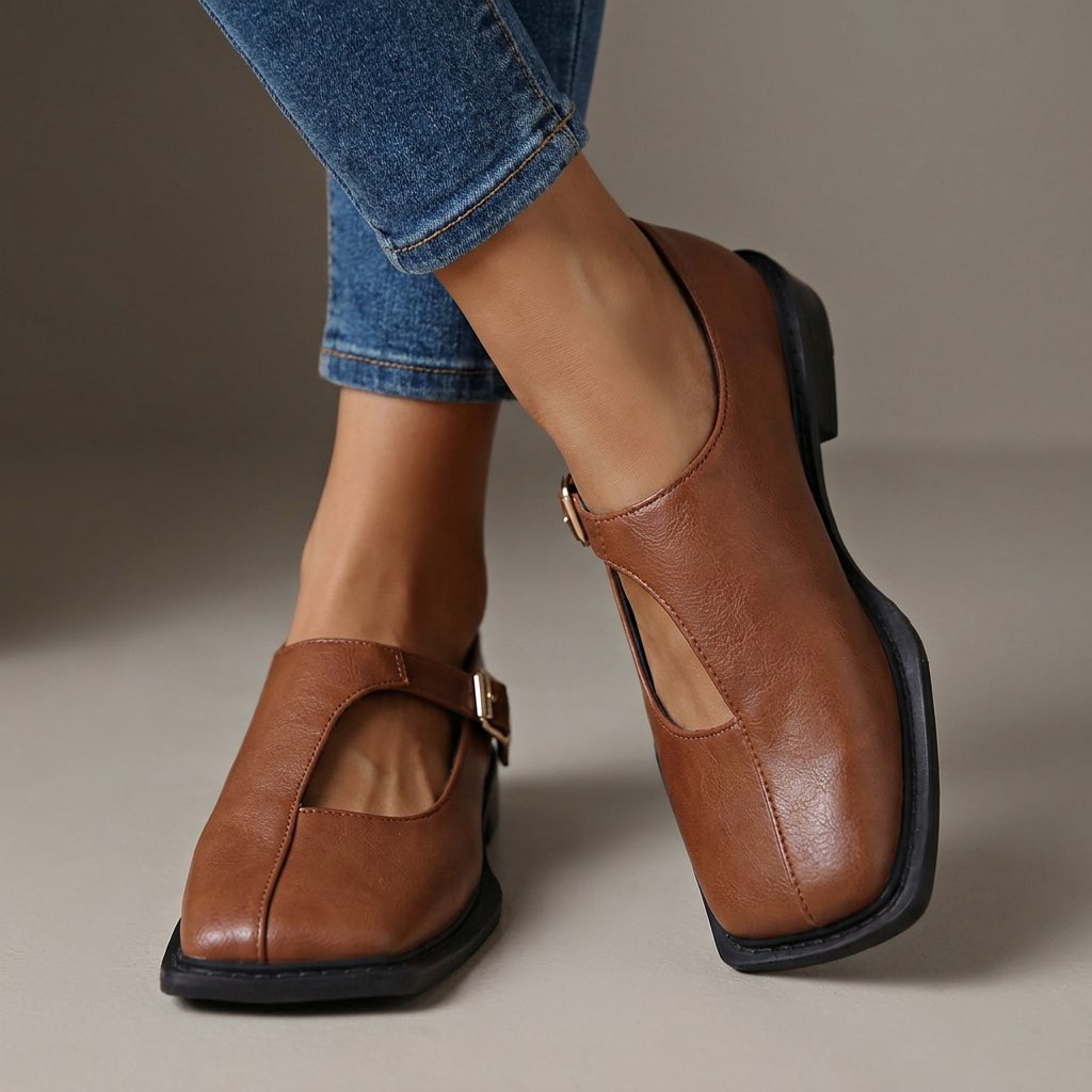 Eva | Ballerines confortables en cuir