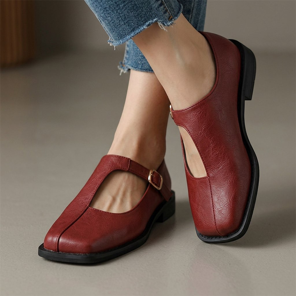 Eva | Ballerines confortables en cuir