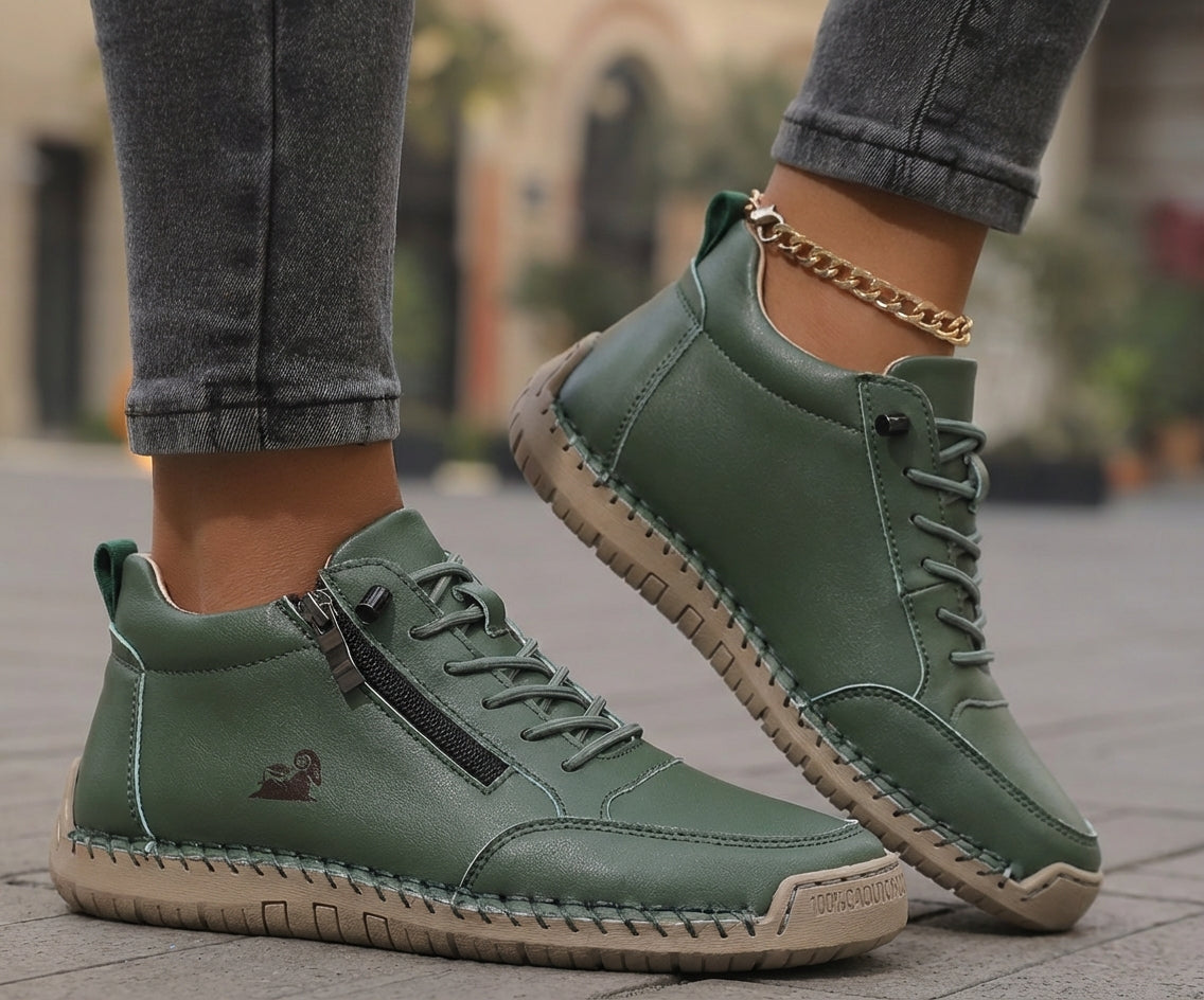 Mila — Comfortable & Supportive Sneakers with Zip